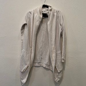 Aritzia Wilfred grey oversized sweater